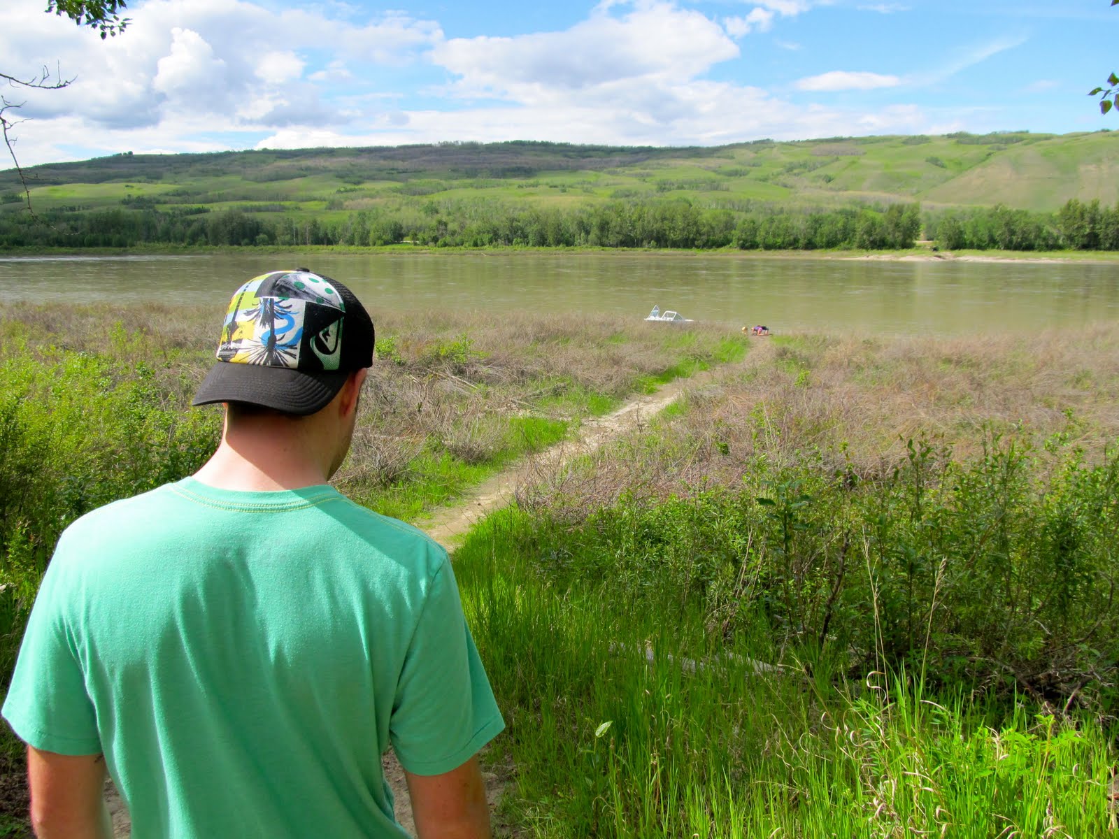 Jeff & Cass Travel Blog Camping, Tangent Park, Alberta