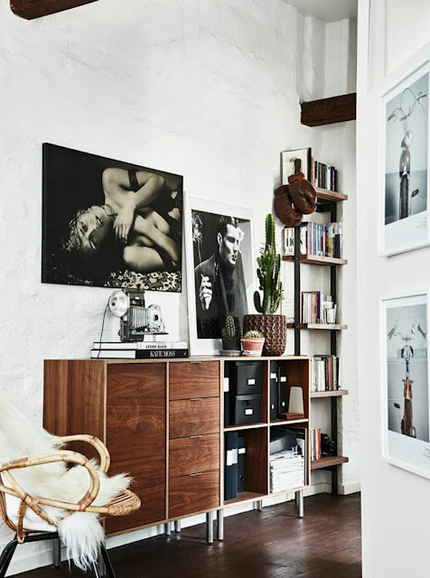 Interiors of Photographers in Stockholm by Cool Chic Style Fashion