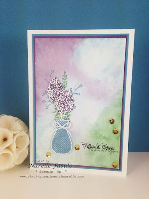 Narelle Fasulo - Independent Stampin' Up! Demonstrator - Flowering Fields