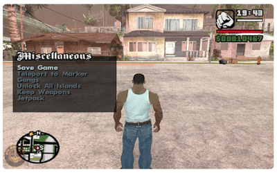 GTA San Andreas Cheat Menu 02 gta san andreas cheat menu download for pc