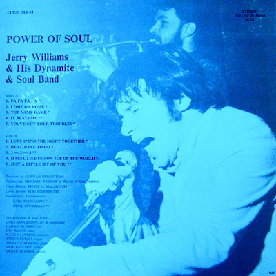 Jerry Williams - Power Of Soul (1968 Sweden)