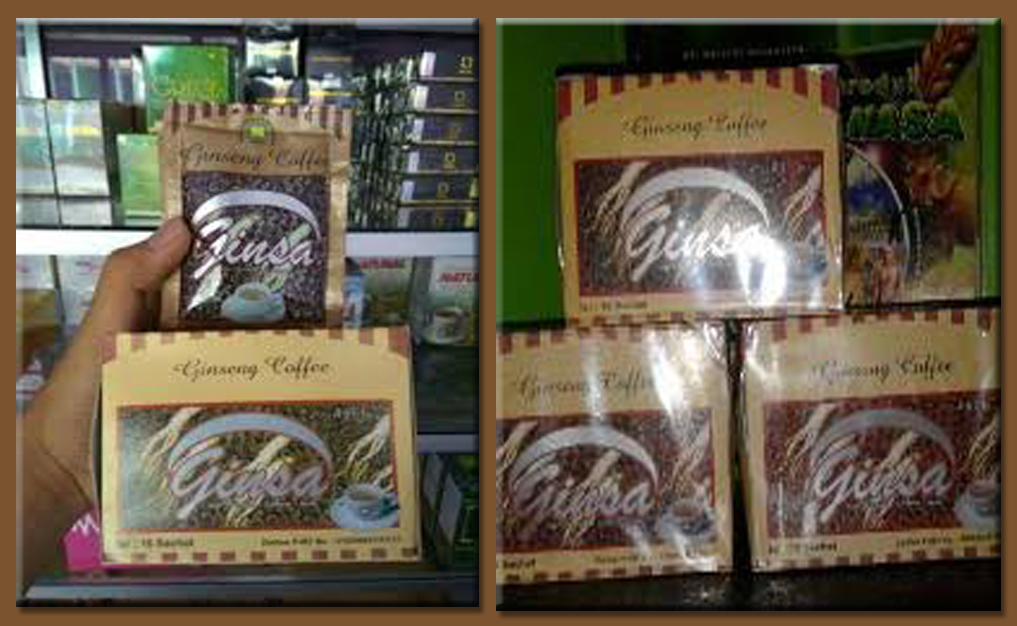 Kopi Ginseng Nasa GINSA Herbal Garda Remaja