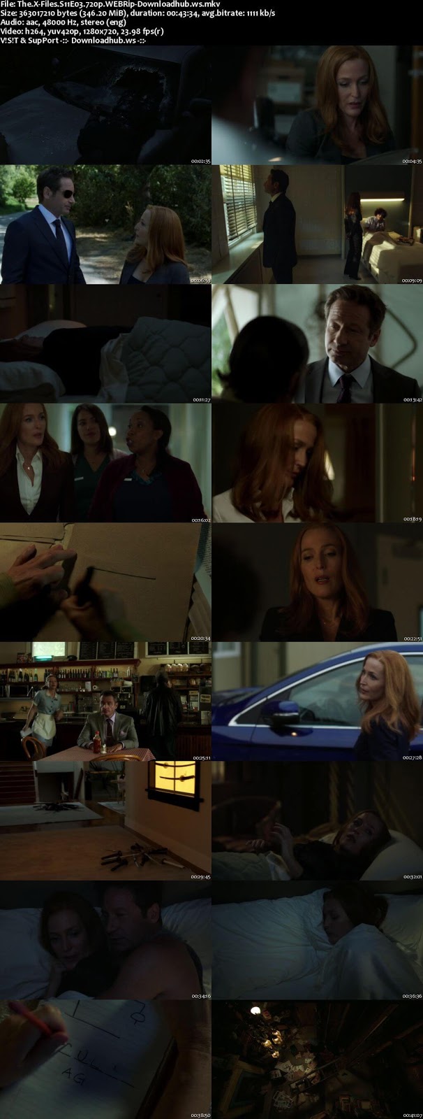 The X-Files S11E03 350MB WEBRip 720p x264
