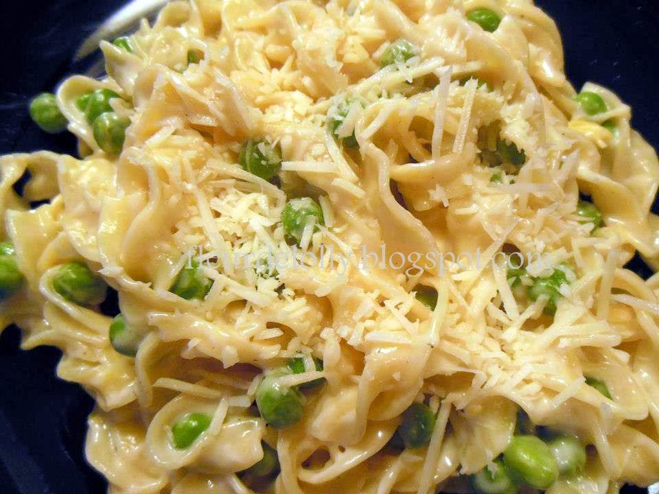 Fleur de Lolly Egg Noodles with Creamy Parmesan Lemon Sauce