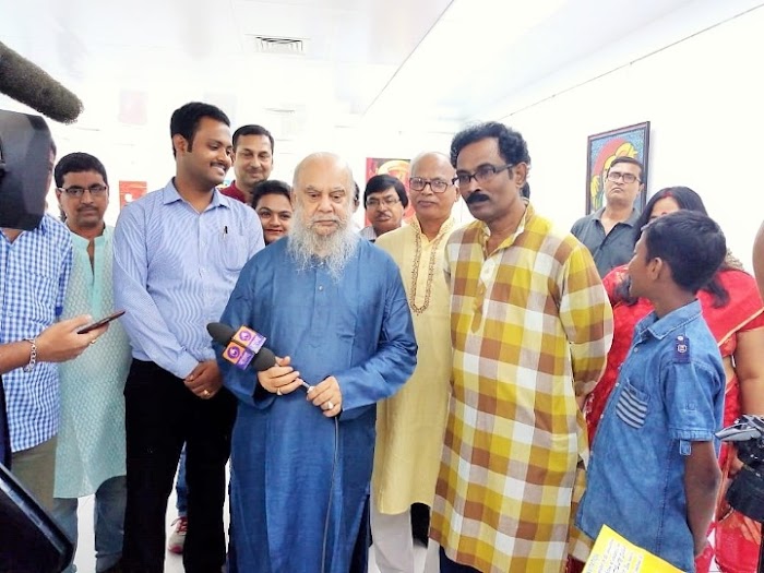 প্রান ফোটাতে হবে শিল্প ভাবনায় - শুভাপ্রসন্নের প্রশংসা শিল্পী হারাধন কে