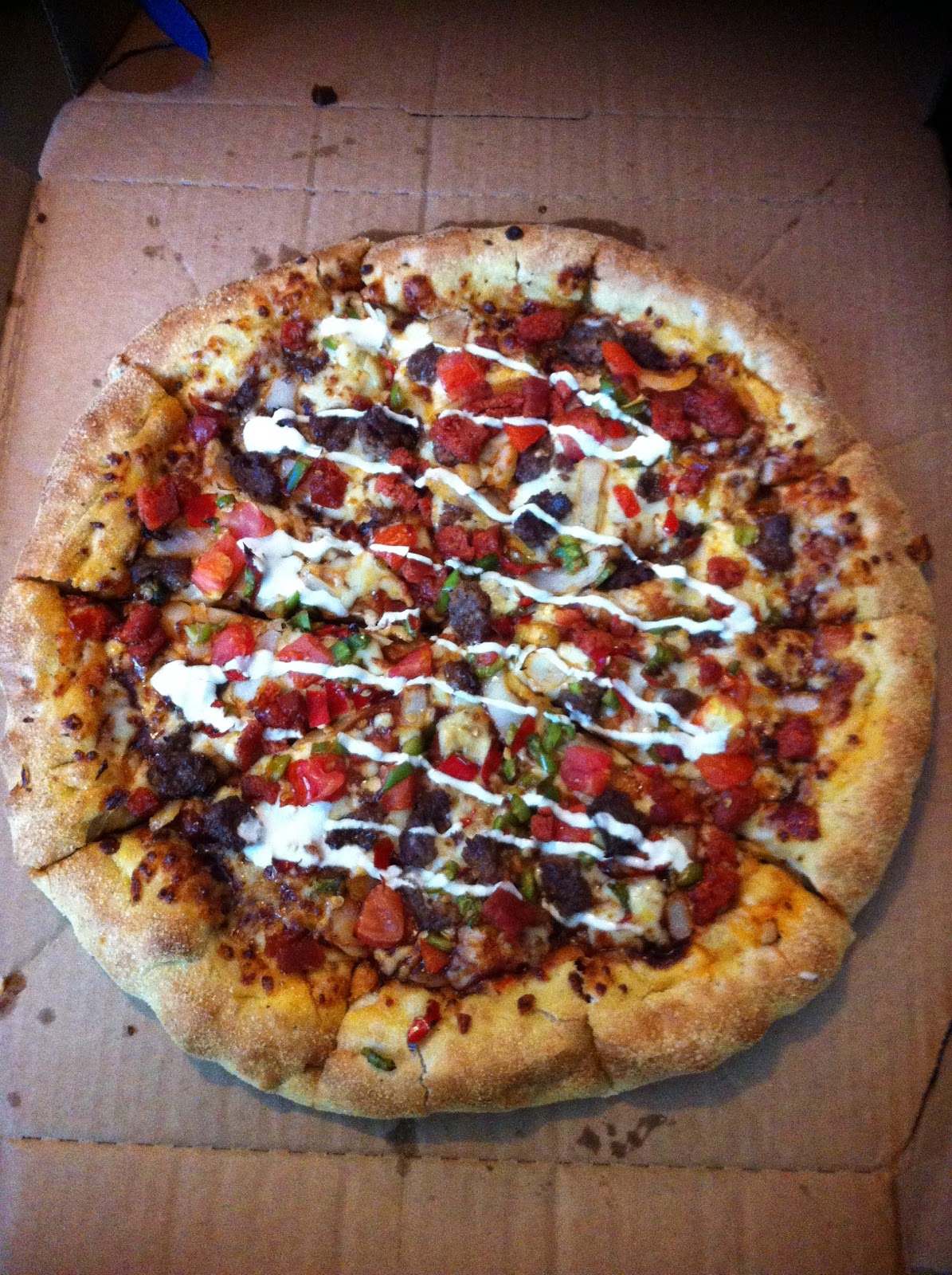 A Review A Day Today's Review Domino's Beef Mexicano