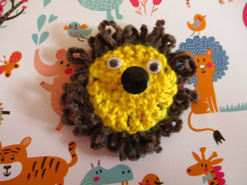 Accesorios para el cabello con crochet