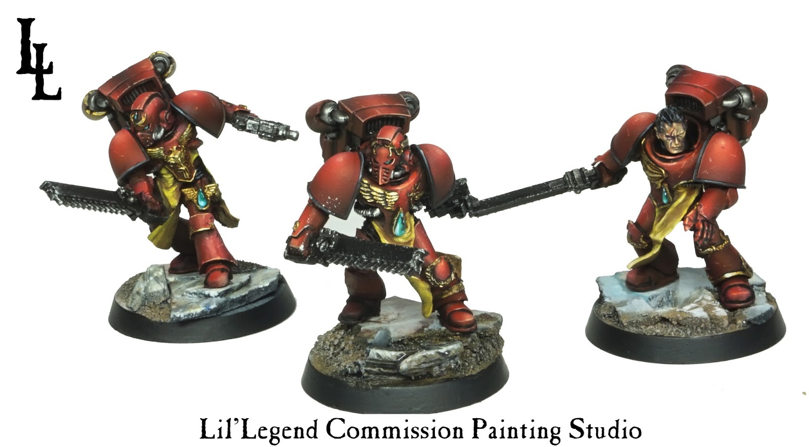 Blood Angels’ Horus Heresy Assault Squads