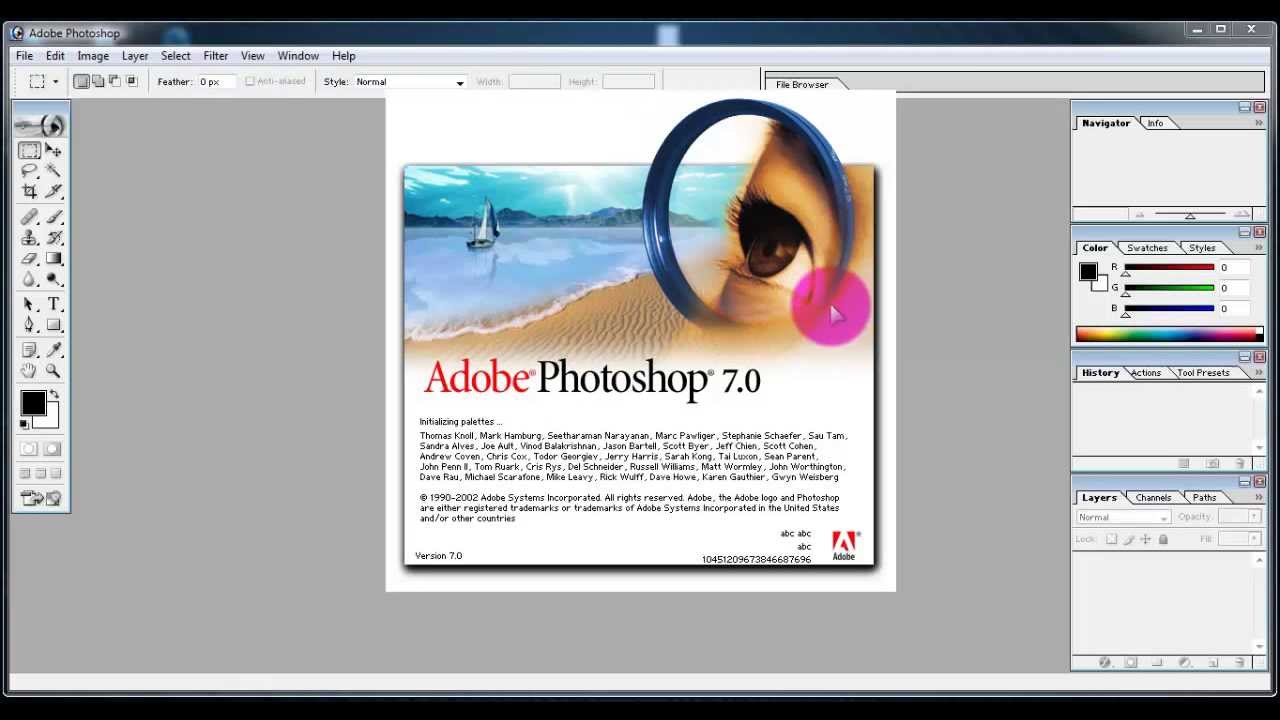 adobe photoshop 7.0 1 me