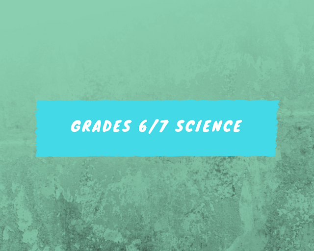 Grade 6/7 Ontario Science Continuum