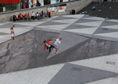 Creative 3D Illusion Art [Stockholm, Sweden]