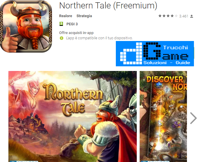 Trucchi  Northern Tale Mod Apk Android v1.0