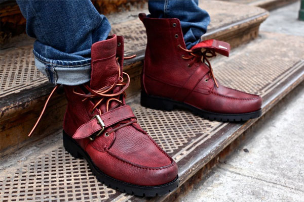 Simmons American Dream: Exclusive -Burnt Red Polo boots