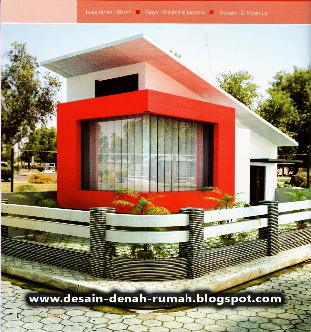 Desain Minimalis Rumah Hook di Pojok Jalan ~ Desain Denah ...