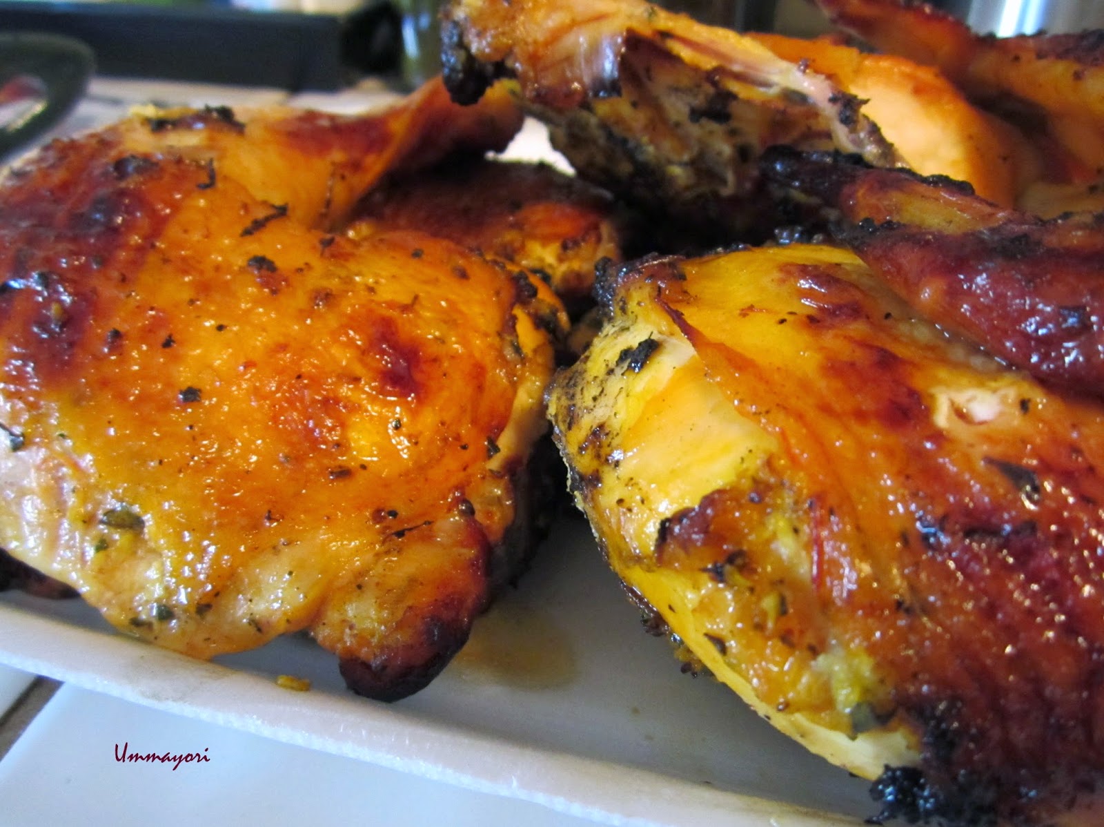 Grilled Chicken halves