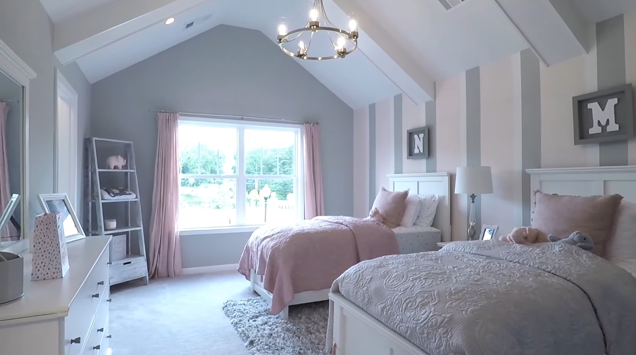 Interior Design Tour vs. INSIDE TOLL BROTHERS DECORATED 5 BDRM MODEL HOME N. OF ATLANTA - BP $414,900