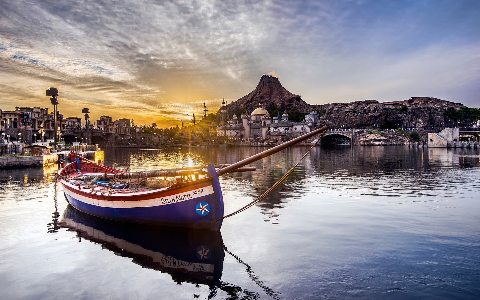 Sunset at Disney Sea