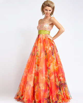 Orange Prom Dresses - Orange Dresses for Prom ~ Simply Fashion Blog