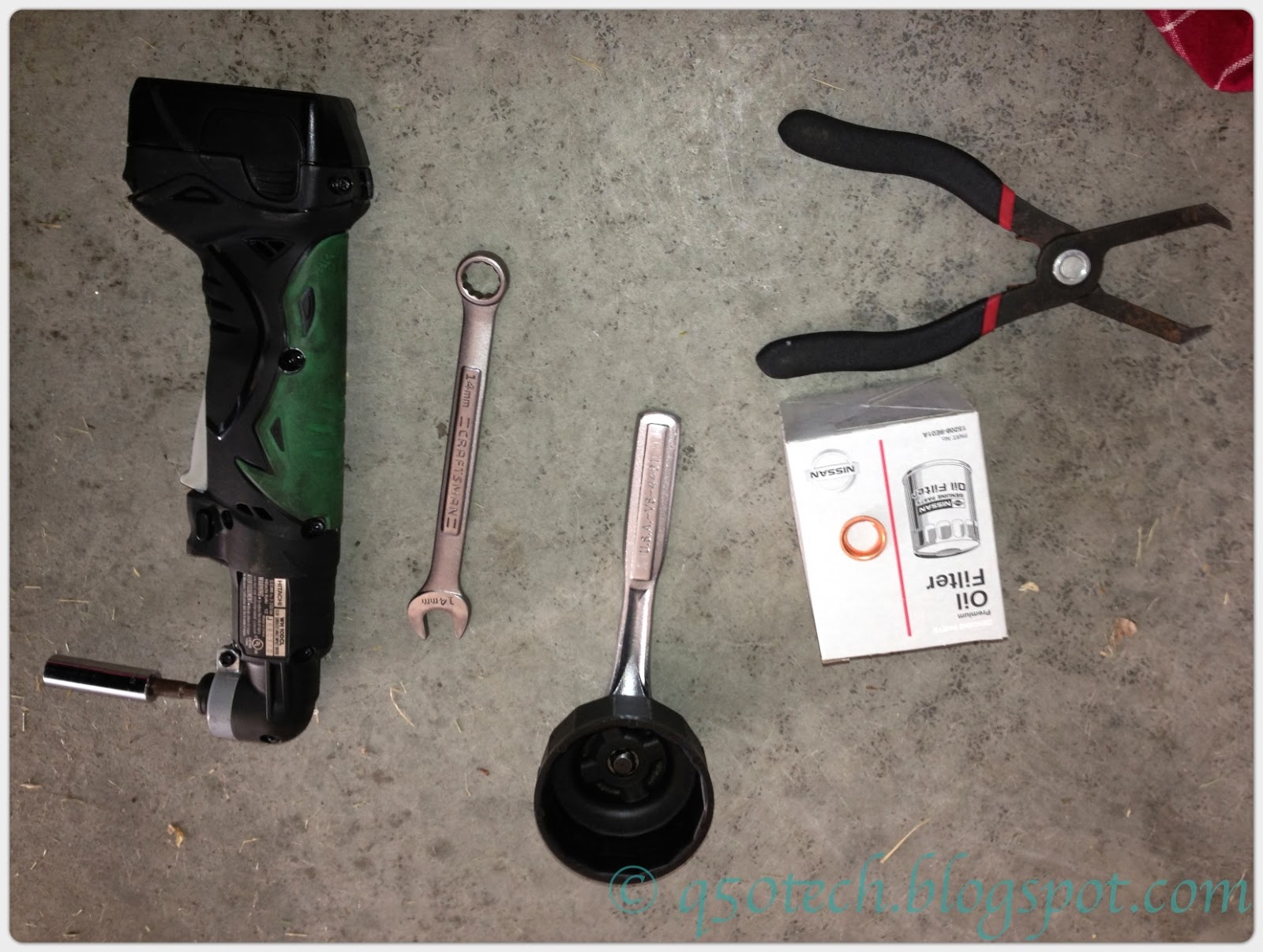 Infiniti Q50 Technical & Operational Blog DIY Engine Oil Change of the