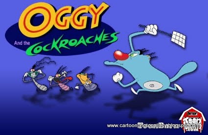Cartoon and stuff: Oggy and th cockroaches