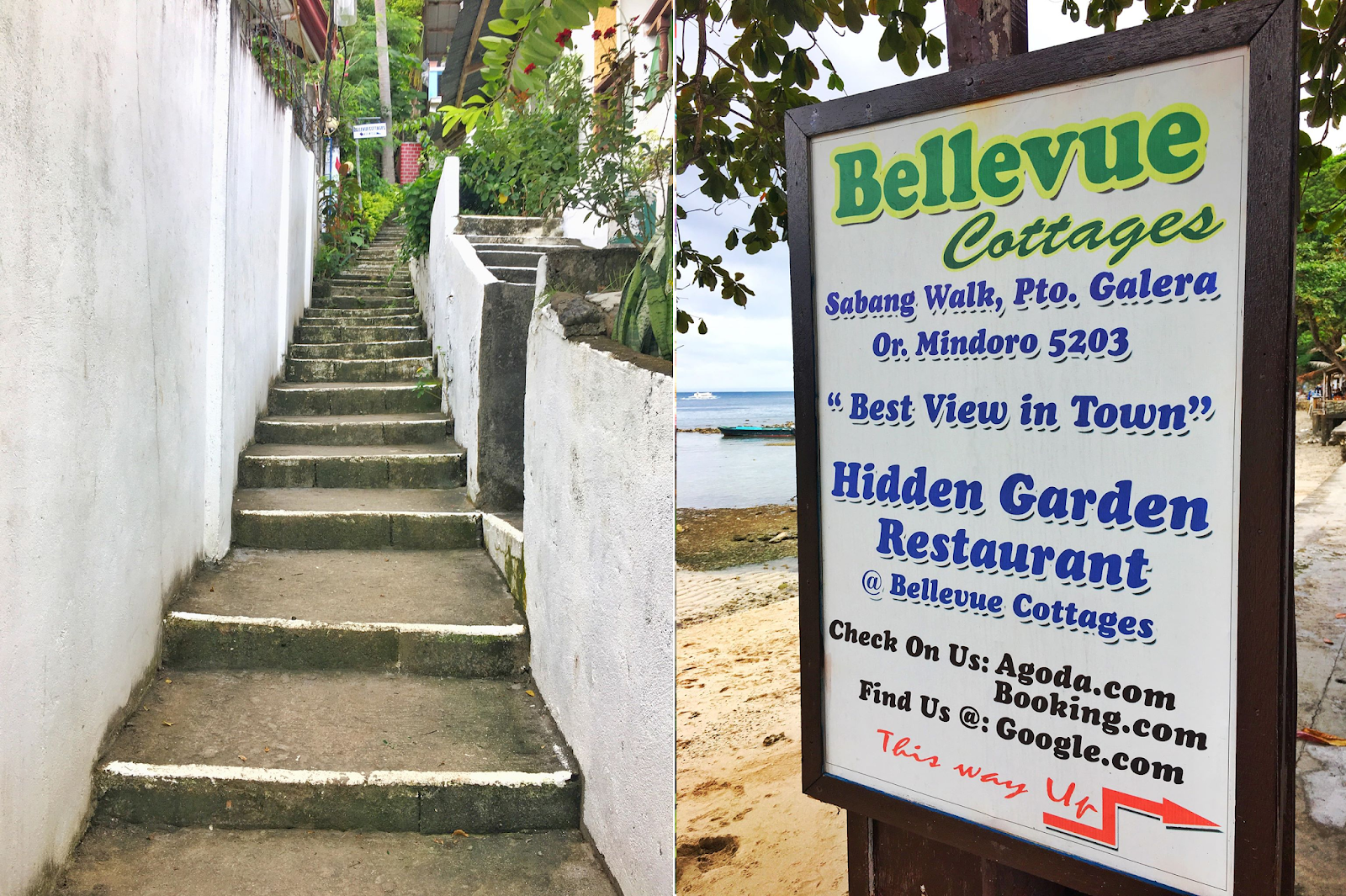 where to stay in sabang beach puerto galera - bellevue cottages