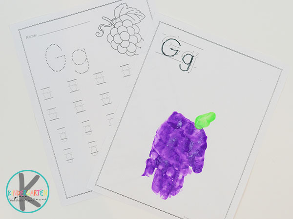 g is for grapes
