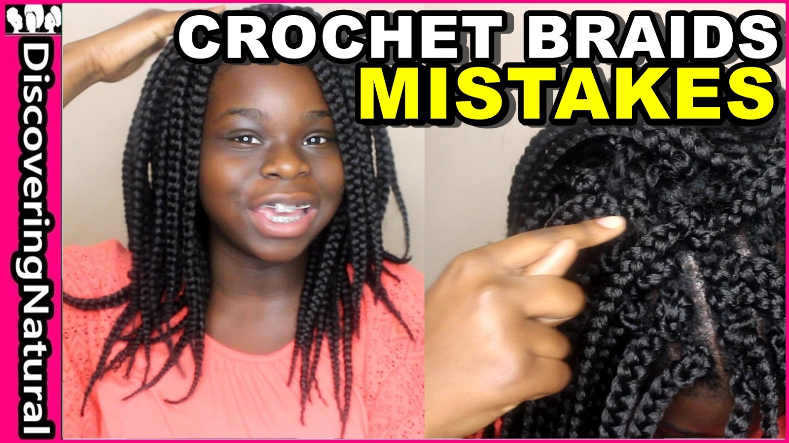 African Naturalistas Mistakes To Avoid When Doing Crochet Braids