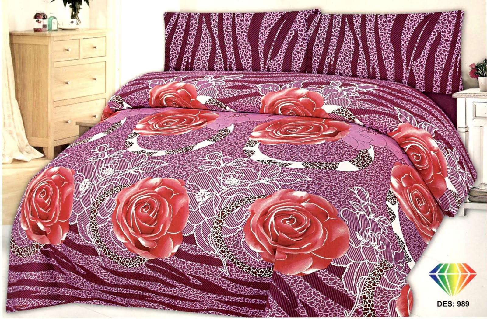 Desi bazaar pakistan BED SHEET