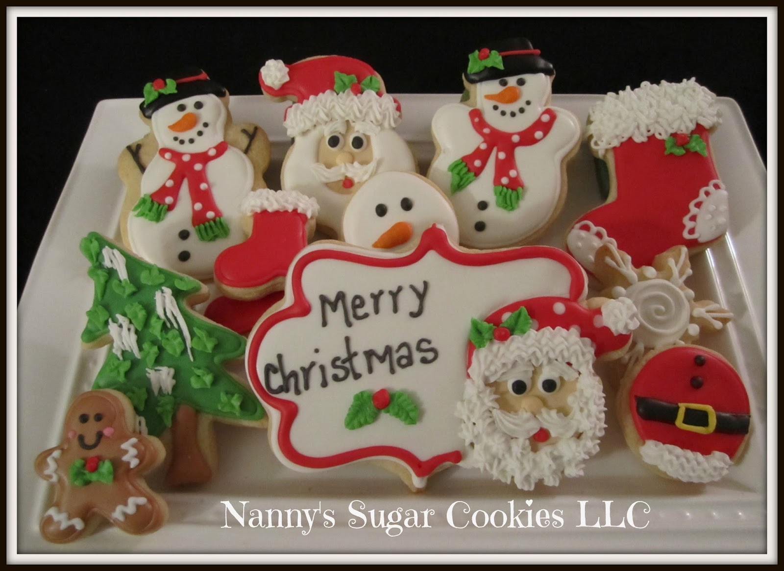Nanny's Sugar Cookies LLC: Christmas Cookie Platters 2016&hellip;