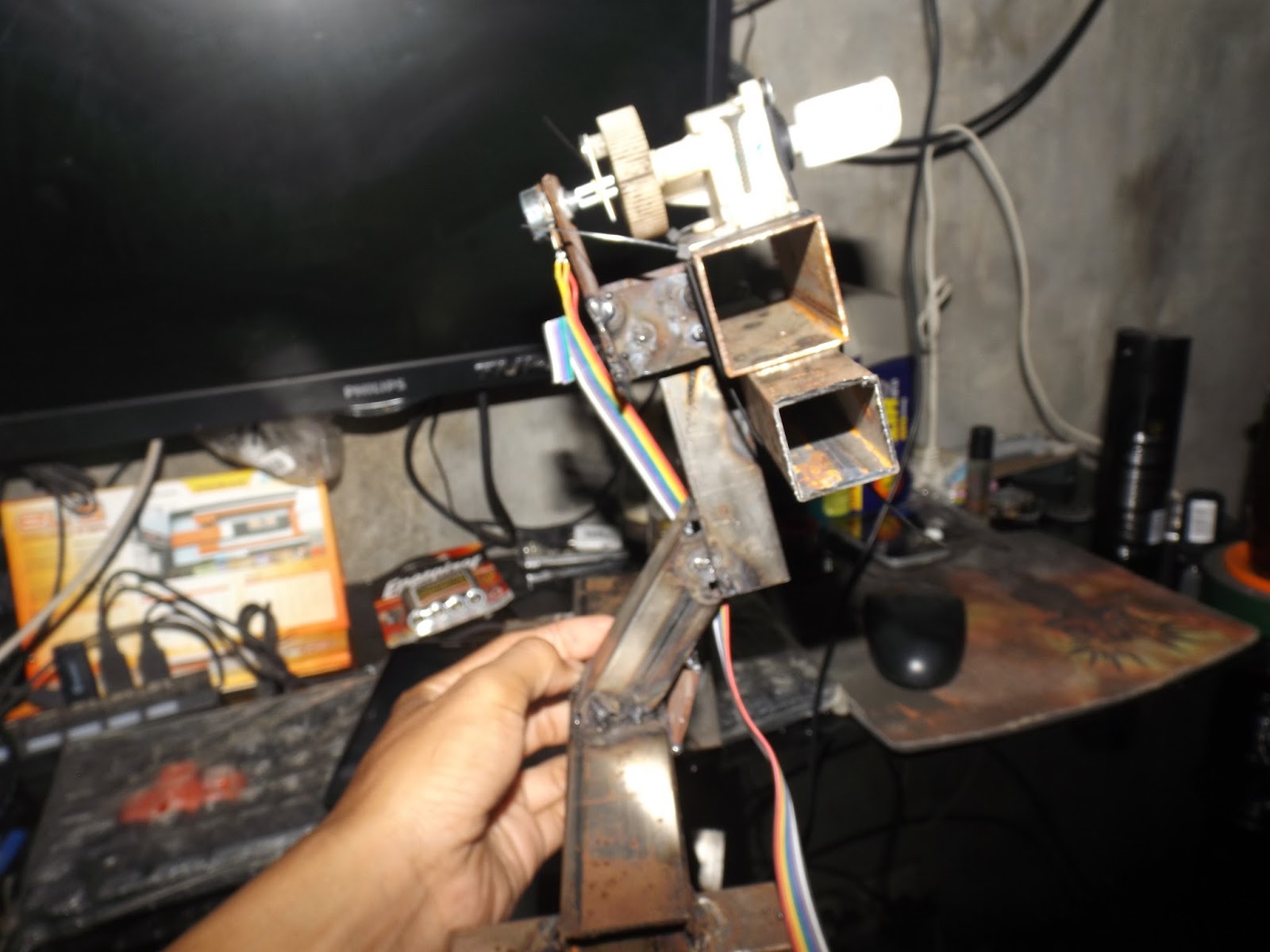 DIY Steering Wheel PC using Arduino Uno Clone Membuat Steering Wheel