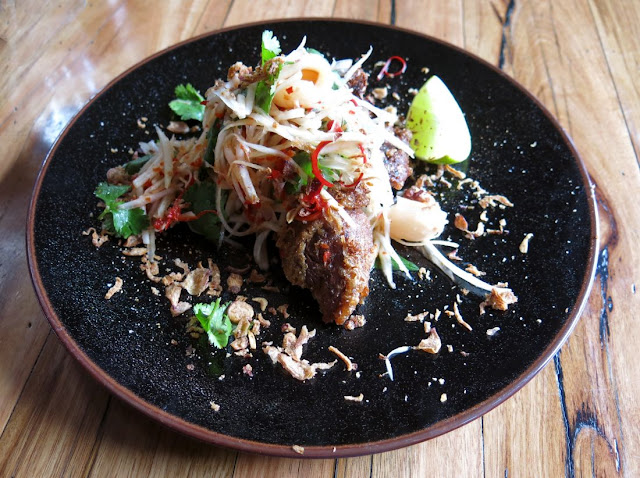 Di Bella Coffee Roasting Warehouse, crispy duck leg salad