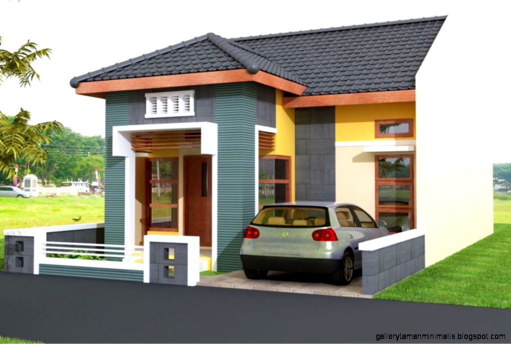 Jenis Rumah  Minimalis  Gallery Taman Minimalis 