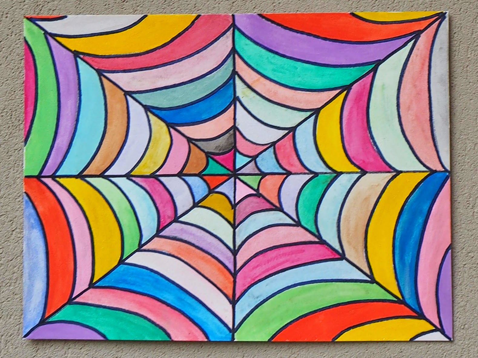 Learn with Play at Home Spider  Art for Kids