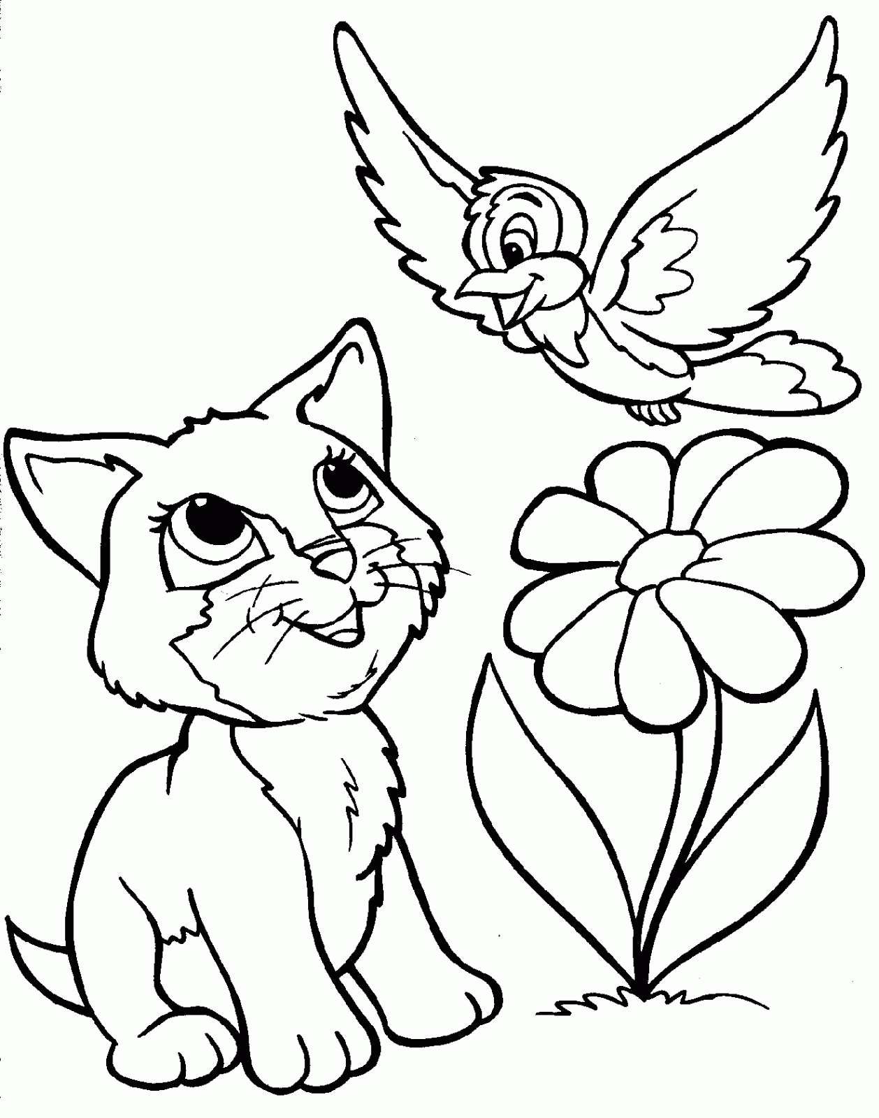 Free Coloring Pages For Kids - Displaypix