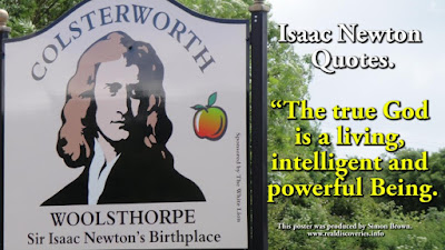 Sir Isaac Newton and GOD.