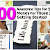 100 Great Tips For Saving Money For Those Just Getting Started