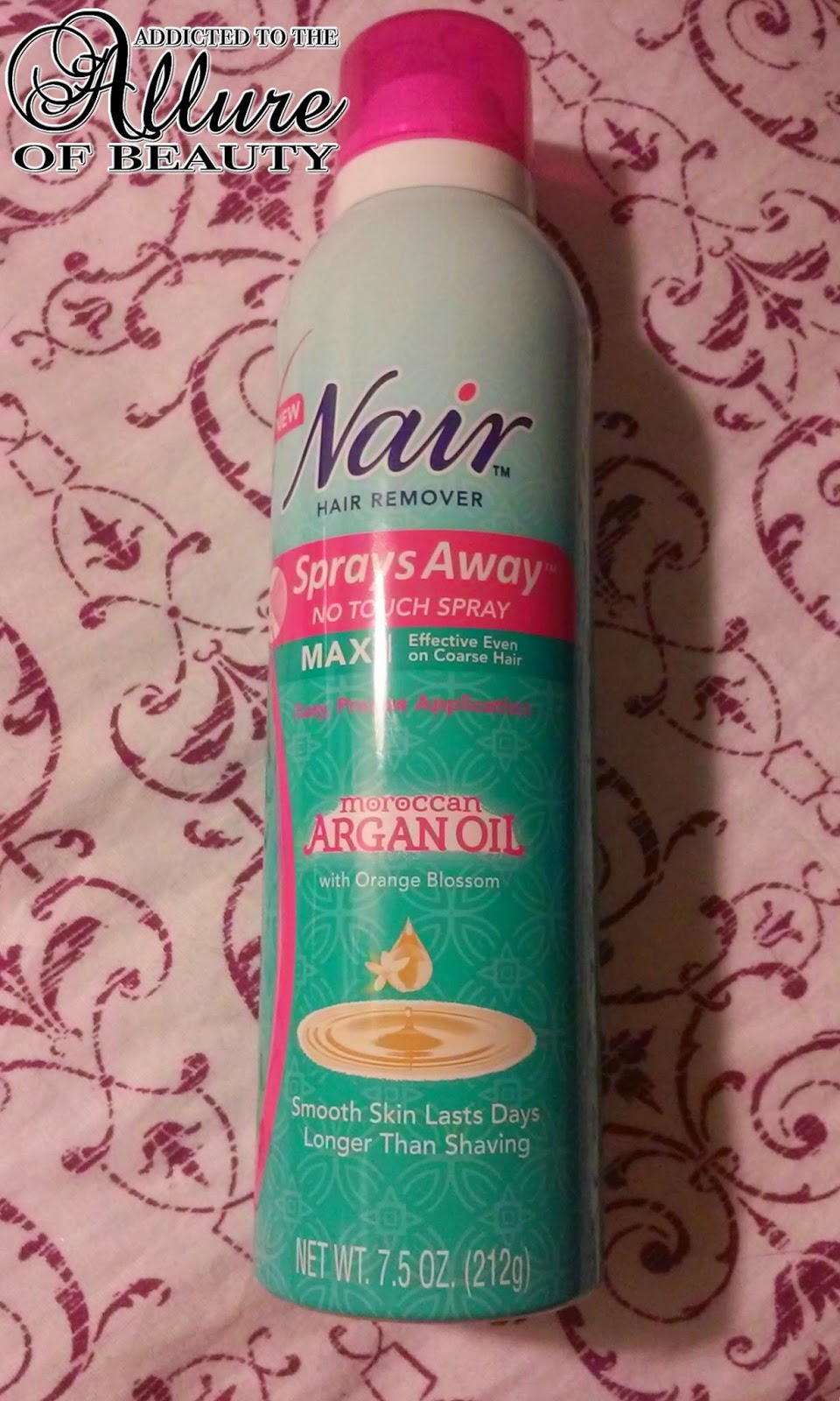 Addicted To The Allure Of Beauty... Nair Hair Remover Sprays Away