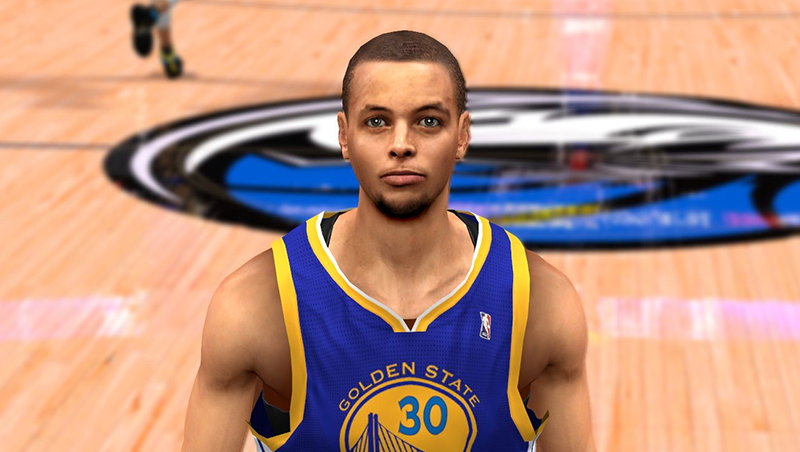 Steph Curry Cyberface Patch