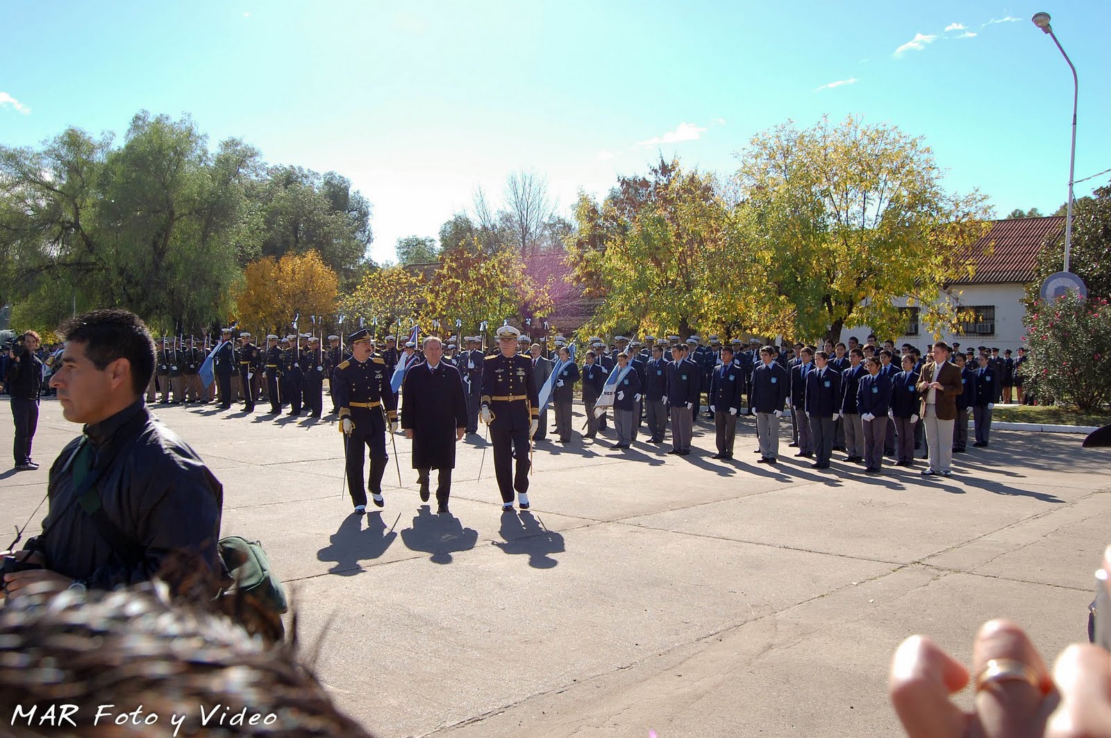 Marfotoyvideo Conmemoración Bautismo de fuego Fuerza Aérea Argentina