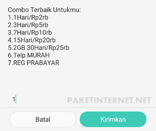 Paket Internet Kartu As Combo Harian Paket Internet Kartu As Combo Harian