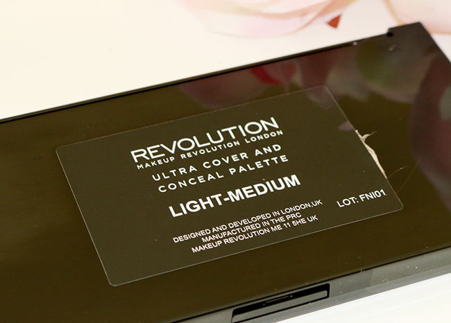 Makeup Revolution Cover & Conceal Palette in Light-Medium