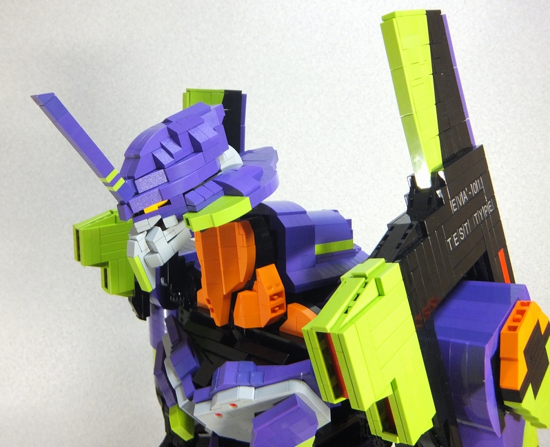 MECHA GUY Lego Amazing Evangelion Build