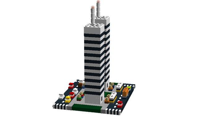 MOC LEGO Digital Cidade virtual