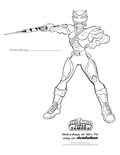 Power Rangers Coloring Pages Printable