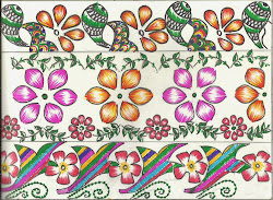 border designs painted painting simple placement