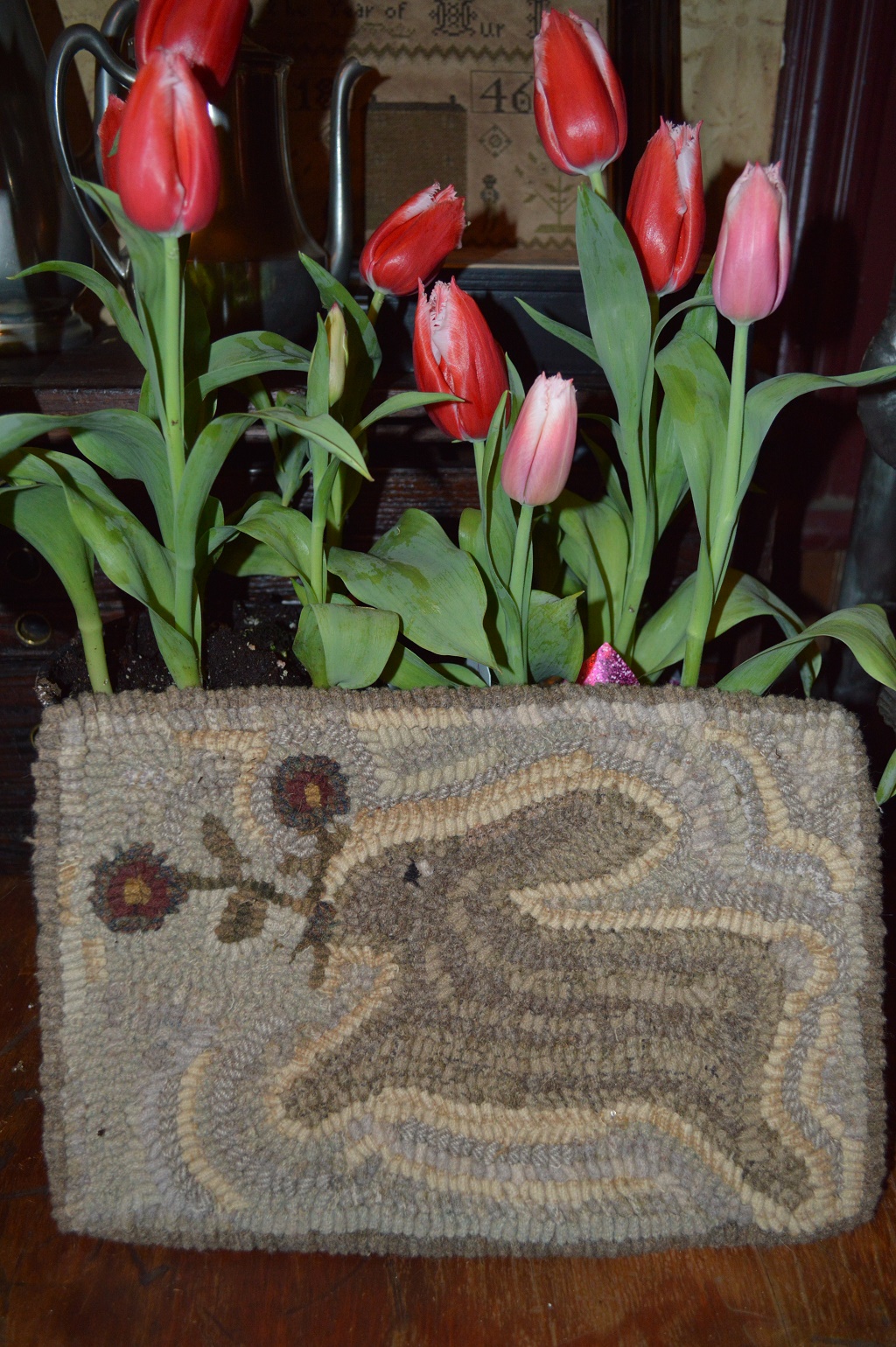 ☆Plumrun Creek☆ Rabbit Rug