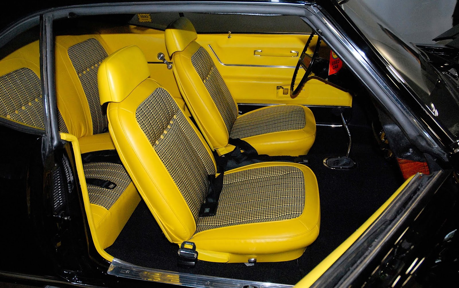 there is only one yellow interior black exterior 1969 427 COPO Camaro. 