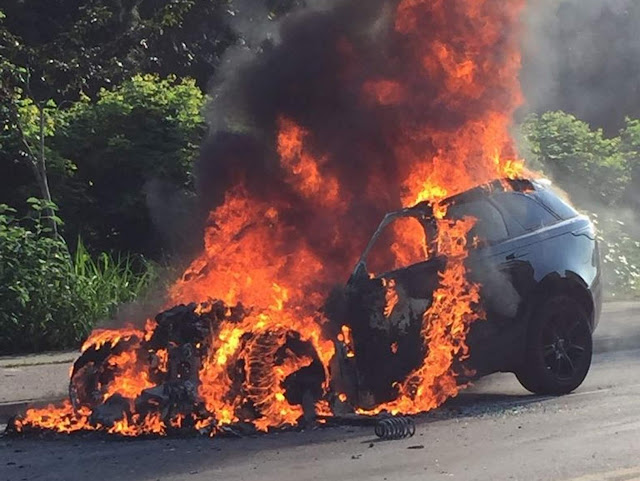 Range Rover Velar de Lucas Paquetá