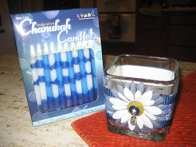 holiday crafts with candles