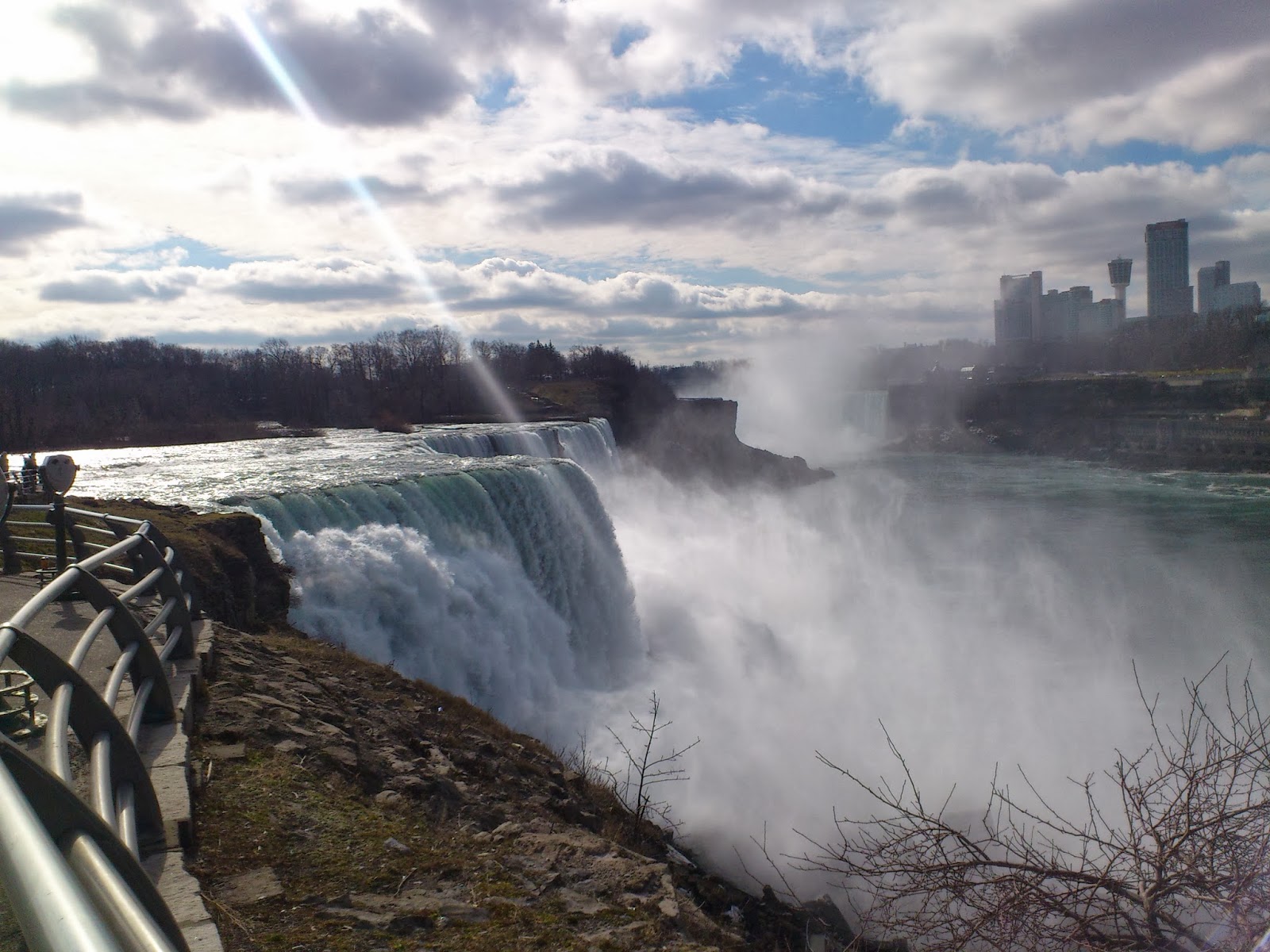 Oblivious to Where I'm Going Niagara Falls and Buffalo Wings